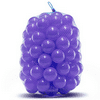 Outdoor Heights Kiddy Crush Resistant Ball Pit Balls for Trampoline and Bounce House 100 Pieces - Purple