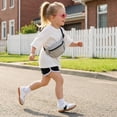 thumbnail image 3 of STQ Toddler Girl Mary Jane Shoes Girls Classic Sneakers with Hook and Loop Non Slip Barefoot Shoe for School Classic White Black Toddler Size 7, 3 of 7