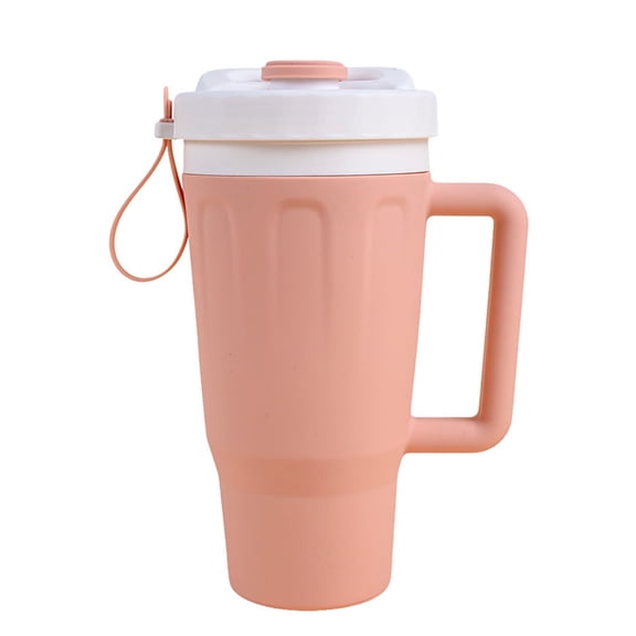 Arsvita Silicone Mug, Reusable To-Go Silicone Bottle for Hot and Cold Drinks, Perfect for Camping & Hiking, 23 oz / 770ml
