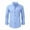 Light Blue, variant on Miluxas Mens Dress Shirts Long Sleeve Wrinkle-Free formal Shirts Wedding Dating Business Casual Button Down Shirt Wine S(S)