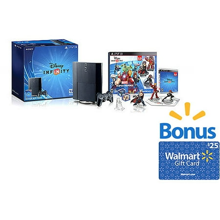 PS3 12GB Disney Infinity Console Bundle with Bonus $25 Gift Card