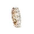 thumbnail image 3 of 5 1/2ct TW Round Natural Diamond Eternity Ring 14K Rose Gold Wedding Band, 3 of 4