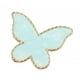 thumbnail image 5 of Paleta de arte de uñas jinwen anillos paleta de mezcla de colores de pintura forma de mariposa Azul claro, 5 of 8