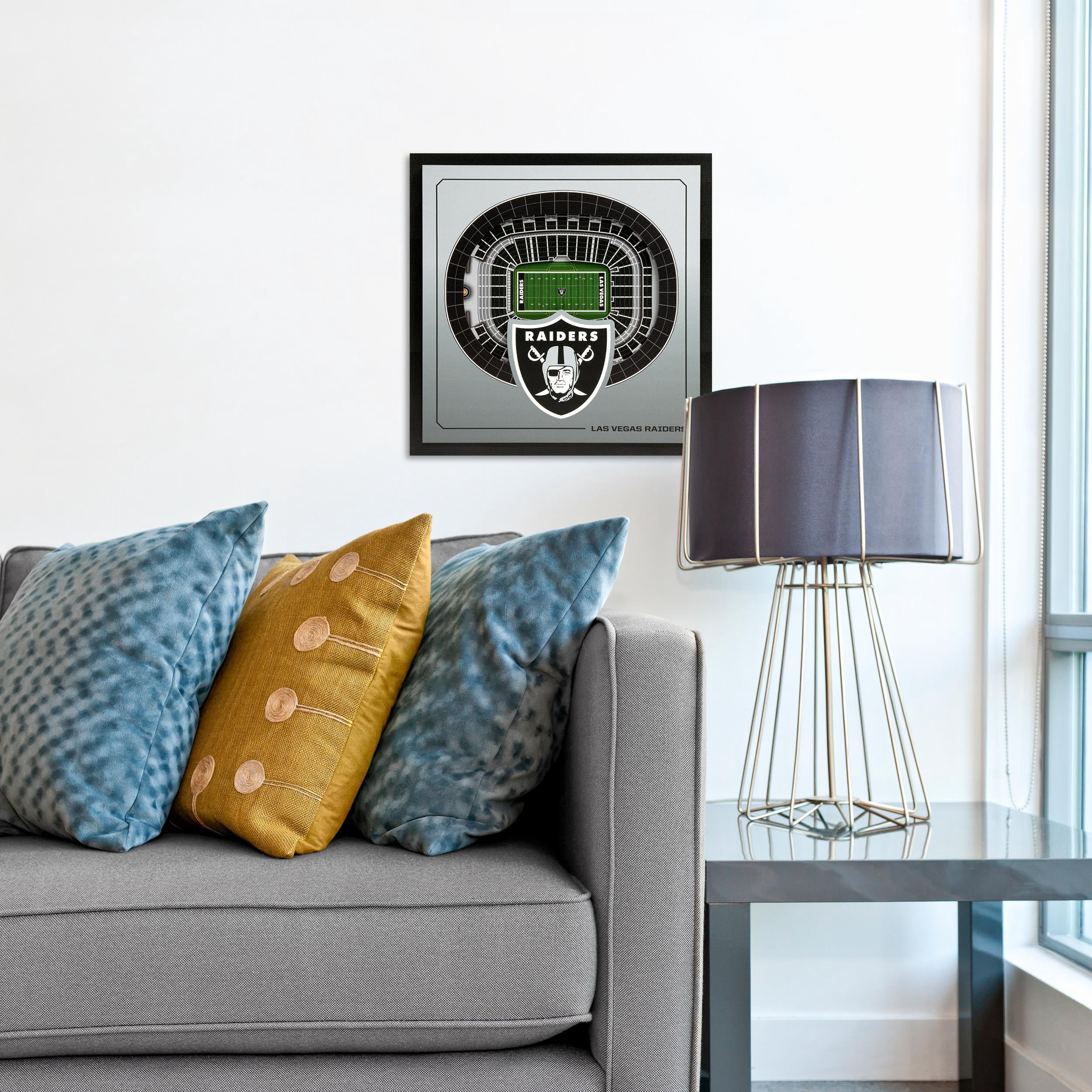 YouTheFan NFL Las Vegas Raiders Stadium Series 3D Wall Art