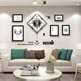 thumbnail image 3 of keepw Blanc Moderne Décoratif Mur Horloge Silencieux Unique Style Précis Chronométrage Multiples Fonctions, 3 of 6
