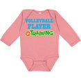 thumbnail image 3 of Inktastic Volleyball Player Kids Boys or Girls Long Sleeve Baby Bodysuit, 3 of 5