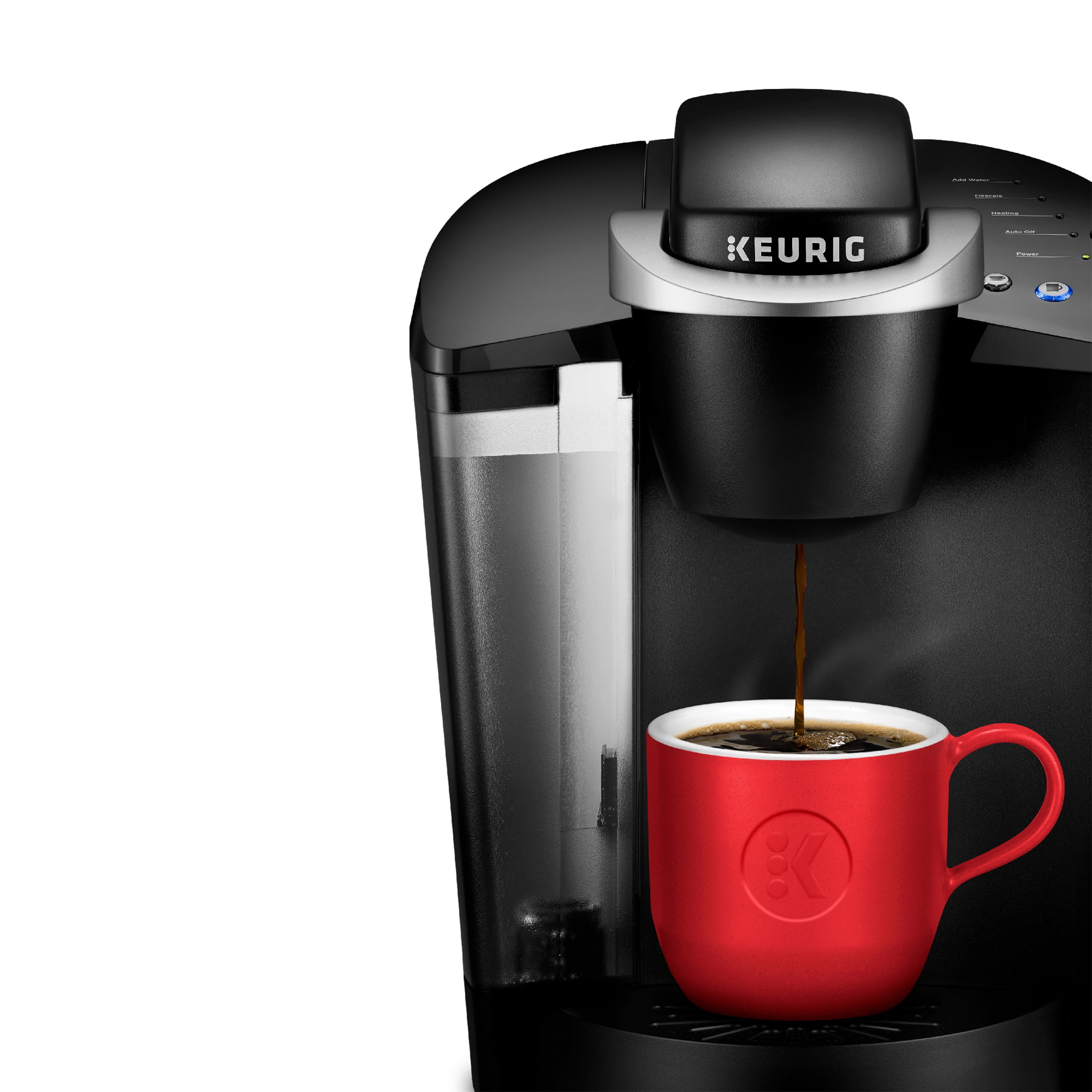 Keurig K-Classic Single Serve K-Cup Pod Coffee Maker, Black 