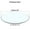 transparent 28", variant on 42 Inch Round Glass Dining Table Top,Circle Tempered Glass Kitchen Table Top with 4-6 Rubber Anti-Slip Ring,0.35'' Clear Circular Dining Table Top, for Dining,Restaurant Table and Lazy Susan