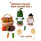 thumbnail image 4 of Jpaklpe 2 Piezas Hechos a Mano Lindos Animales de Ganchillo de Patata Positiva Nuggets de Apoyo Emocional de Punto únicos para Mujeres Patata Positiva como Regalos Divertidos para aliviar el estrés pa, 4 of 5