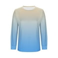 thumbnail image 6 of Posijego Women's Long Sleeve Shirts Spring Fall Basic Tee Shirt Casual Loose Tunic Tops Trendy Blouses, 6 of 8