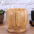 thumbnail image 3 of Durable Multifunctional Household Garlic Pugging Pot Garlic Press Pedestal Bowl Mortar and Pestle Set (Size S), 3 of 8