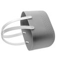 thumbnail image 4 of Cesta de ducha portátil con orificios de ventilación, cesta de almacenamiento portátil de plástico de gran capacidad con asas para baño, color gris., 4 of 14