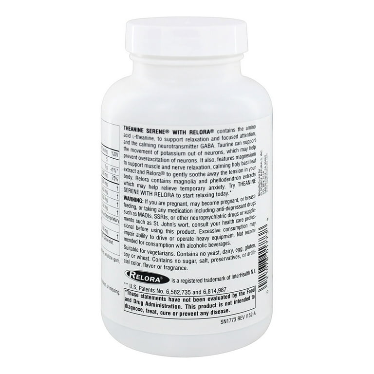 Theanine Serene With Relora For Sleep Outlet Offers