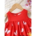thumbnail image 5 of Mikrdoo Baby Girls Dress Cute Animals Print Sleeveless Summer Dress One Piece Casual Party Dress (3M-3T,Red), 5 of 9