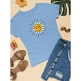 thumbnail image 3 of Vintage Sun Moon Daisy T-Shirt Women -Image by Shutterstock, Female 4X-Large, 3 of 4