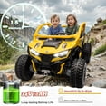 thumbnail image 4 of 24V 10AH 2 Seater Electric Ride on Car for Kids with Remote Control, Wanan 4WD/AWD Ride on Toys for Kids 3-10 Years, 4 of 6