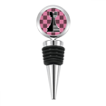 thumbnail image 1 of Checkerboard Rook Bouchon de Bouteille d'Échecs Noir en Acier Inoxydable Réutilisable, 1 of 4