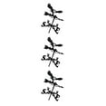 thumbnail image 1 of Youkk Wind Direction Indicator Solid Metal Easy To Assemble Weather Wind Speed Iron Weather Vane Owl 3Set, 1 of 6