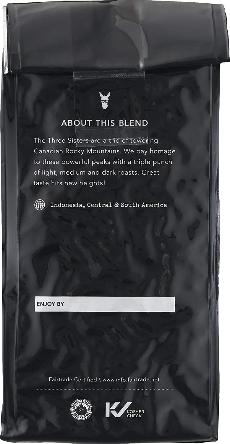 Kicking Horse Coffee - Organic - Whole Bean - 454 Horse Power - Dark Roast - 10 Oz - Case Of 6