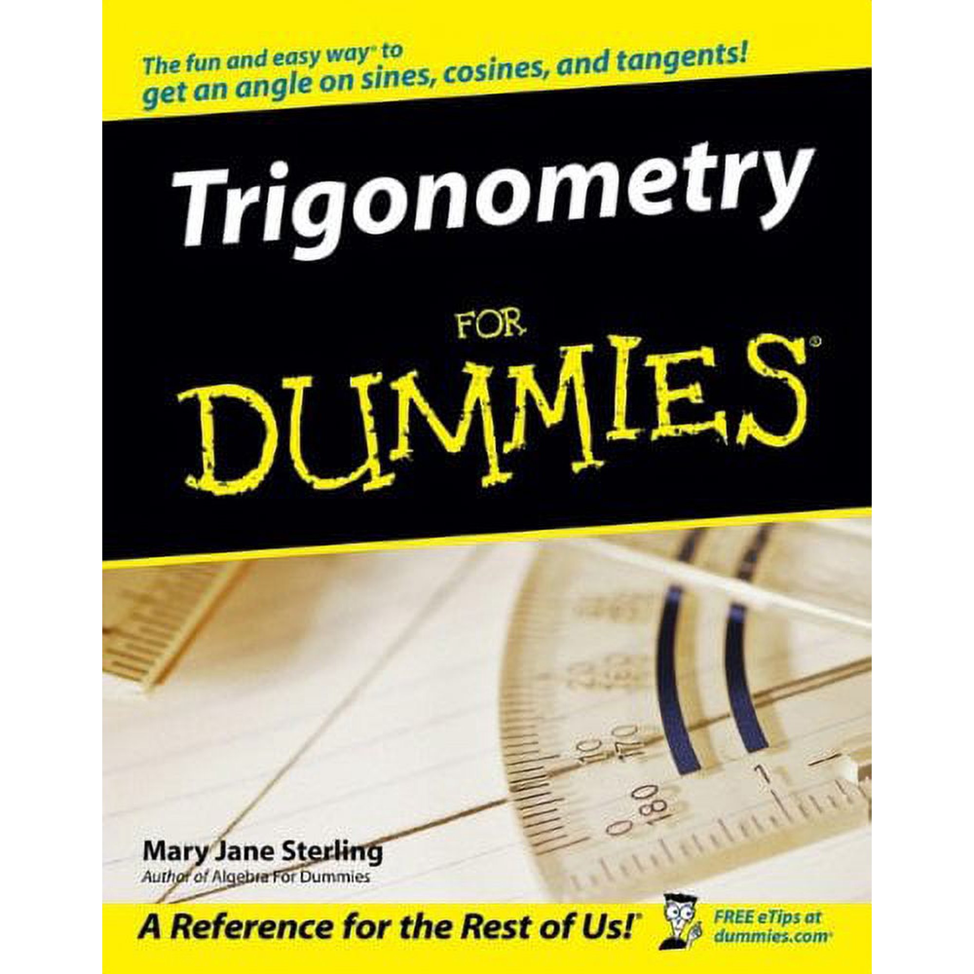 Trigonometry for Dummies (Paperback) by Mary Jane Sterling