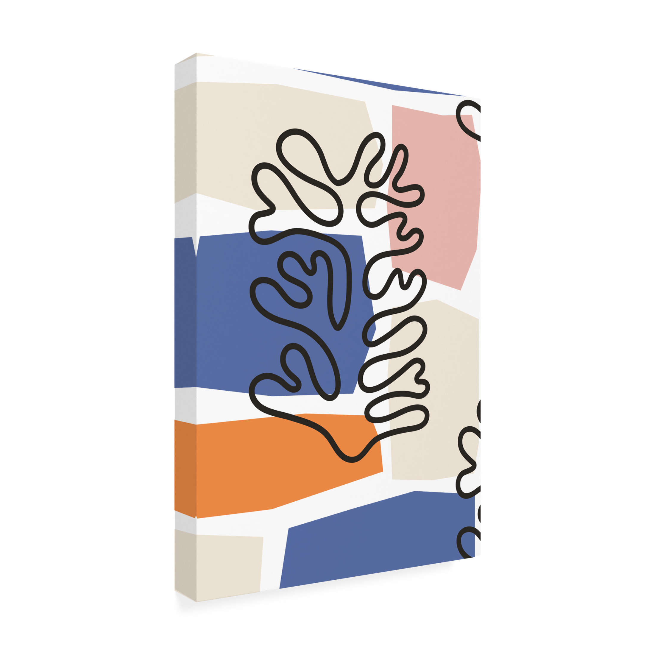 Trademark Fine Art jay stanley Henri Matisseas Fabulous Algae 2 Canvas Wall Art