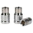 thumbnail image 3 of 75pc Hex Torx Tamper Torx Spline Ribe 3/8 and 1/2 Drive Shallow Deep Bits, 3 of 4