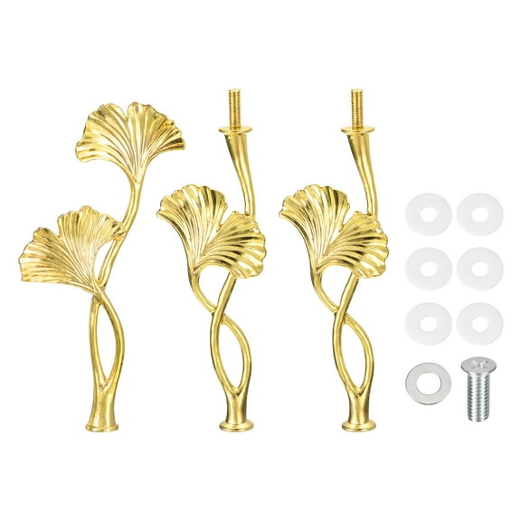 Uxcell 1 Set 3-Tier Cupcake Stand Hardware Fittings for Cake Stand, Blossom Gold