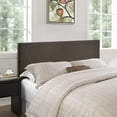 thumbnail image 4 of Modway Region Queen Upholstered Headboard in Dark Brown, 4 of 5
