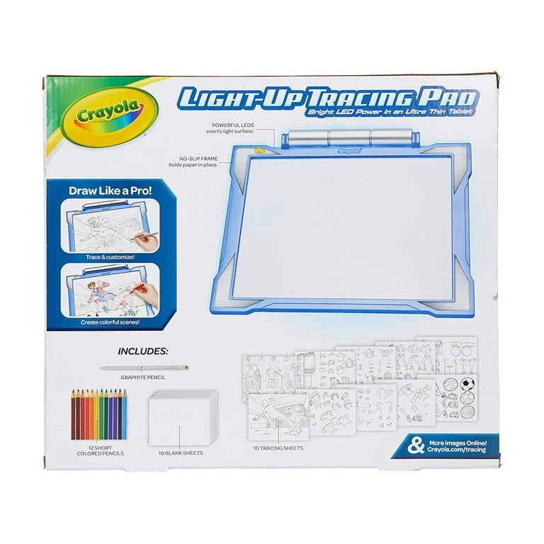 Crayola Light Up Tracing Pad Teal,  , Kids Toys, Ages Exclusive