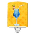 thumbnail image 1 of Carolines Treasures BB8232CNL Summer Cocktail Yellow Polkadot Ceramic Night Light, 1 of 1
