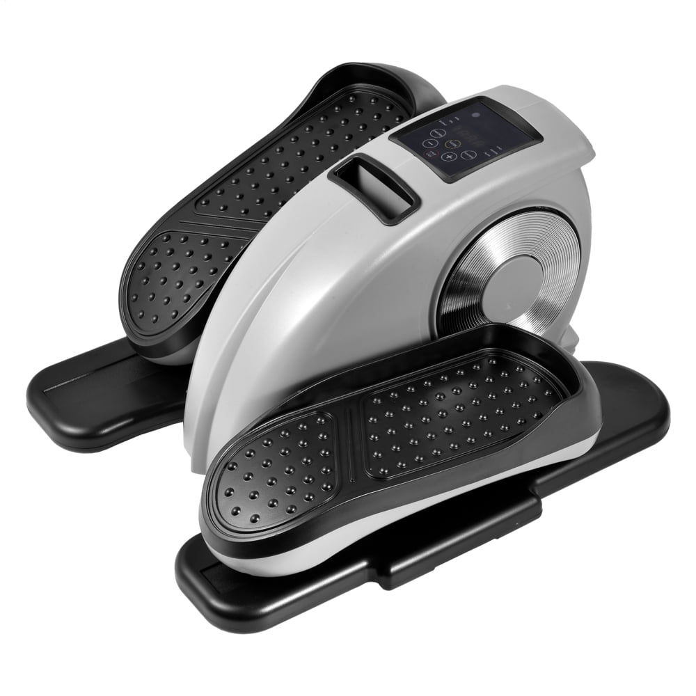 TOHU Under Desk Elliptical Machine with LED Display, 12 Speed Levels for Home & Office Use