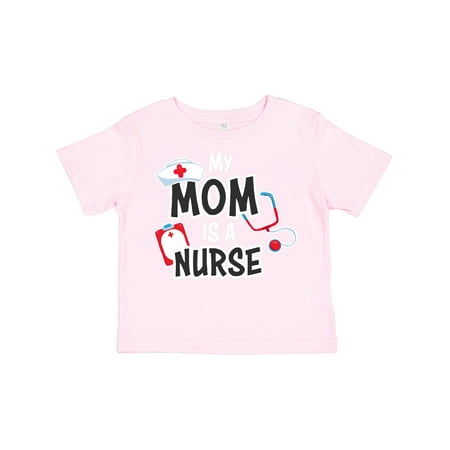 

Inktastic My Mom is a Nurse Gift Toddler Boy or Toddler Girl T-Shirt