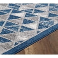 thumbnail image 2 of L-Baiet CH894B57 5 x 7 ft. Marisol Geometric Rug, Blue, 2 of 4