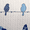 Navy, variant on Rowley Birds Quilt Blue/Gray 7Pc Set Full/ Queen