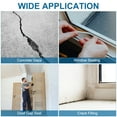 thumbnail image 6 of Uxcell 32.8 ft Backer Rod, 11/32 Inch Diameter Foamed Silicone Foam Caulk Saver, Weather Strip Seal for Sealing Concrete Gaps, Expansion Joints, Crack Filling, Doors, Windows, White, 6 of 6