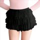 thumbnail image 2 of Pantalones Bombachos de Encaje Multicapa Y2K para Mujer, Pantalones Cortos con Volantes, Pantalones Cortos de Calabaza, Enaguas Dulces con Cintura Elástica. Negro M, 2 of 8