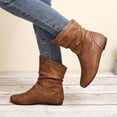 thumbnail image 2 of YLYL Women Boots Ankle Fashion Pointed Toe Stacked Heel Western Cowboy Boots, 2 of 6