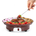 thumbnail image 1 of 10oz MINI Electric Chocolate Melting Pot Chocolate Fondue Fountain Warmer Machine for Milk Chocolates Cheese Butter (US), 1 of 8