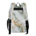 thumbnail image 3 of ALAZA Clear Backpack Marble Green PVC Transparent BookBag, 3 of 7