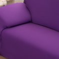 thumbnail image 2 of NewHome Sofa Cover Printed Stretch Sofa Furniture Cover Soft Sofa Slipcover Purple 2S, 2 of 7