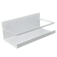 thumbnail image 1 of Storage Shelf, Punch-Free Practical Seasoning Rack Convinient  For Kitchen For Refrigerator For Storage Of Sundries For Store Seasoning White, 1 of 8