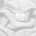 thumbnail image 6 of Babcutegg Mens Letter Print Outfit 2-Piece Hooded Sweathsirt and Jogger Sweatpants Loose Casual Set White Size L, 6 of 9