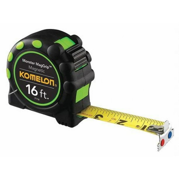 KOMELON 7116 16 ft Tape Measure, 1 in Blade