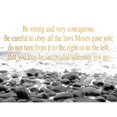 thumbnail image 3 of Wilson, Kali 24x19 Black Modern Framed Museum Art Print Titled - Be Strong and Courageous, 3 of 5