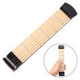 thumbnail image 3 of Building Callouses Left Hand Small Guitar, Portable Pocket Guitar, Training Tool Convenient For Professional Guitarist Beginners Learner Student, 3 of 8