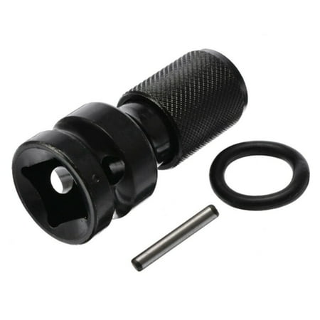 

1/2 Wrench To 1/4 Wind Drill Bit Telescopic Spring Cover Convert Socket Adapter