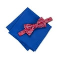 thumbnail image 2 of Countess Mara Mens Paisley Self-tied Bow Tie, Red, One Size, 2 of 2