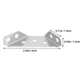 thumbnail image 2 of unbranded 24Jgo Soportes De Ángulo Para Muebles Inoxidable Resistente Para Gabinetes Y Estantes, 2 of 8
