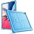 thumbnail image 1 of Poetic TurtleSkin Series [Corner Protection][Not Supported Apple Pencil Magnetic Attachment] Protective Silicone Case for Apple iPad Pro 12.9 Inch (2018) - Blue, 1 of 7