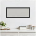 thumbnail image 2 of Amanti Art Grey Cork Board Wood Framed Mezzanotte Black Bulletin Board 32 in. x 14 in., 2 of 7